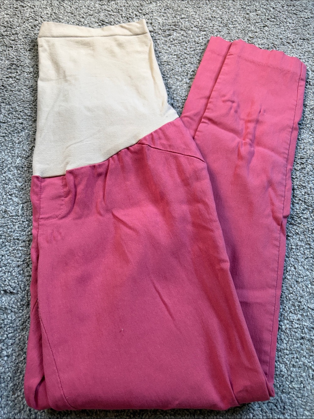 Maternity Pink Pixie Pants